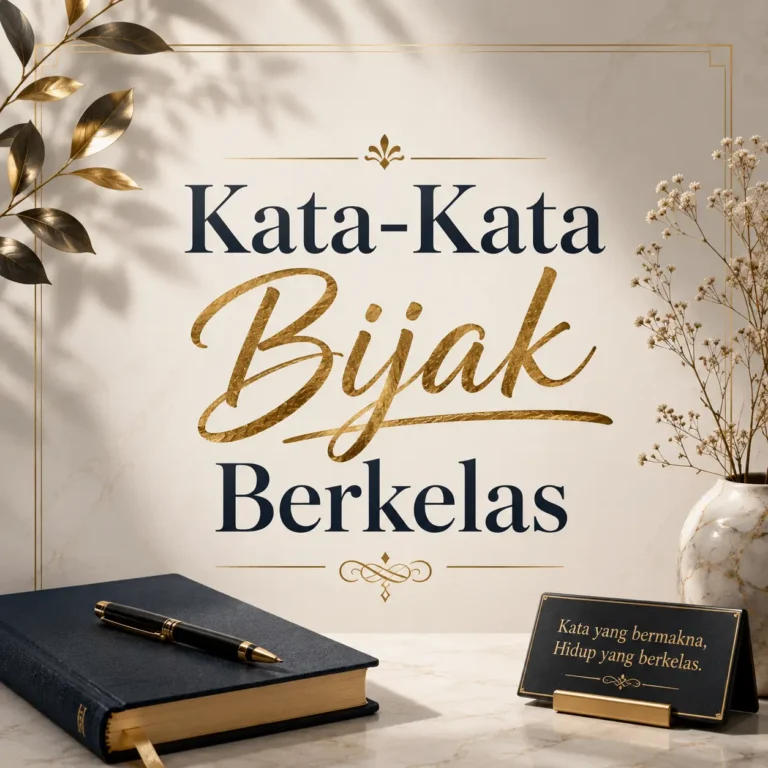 Kata-Kata Bijak Berkelas