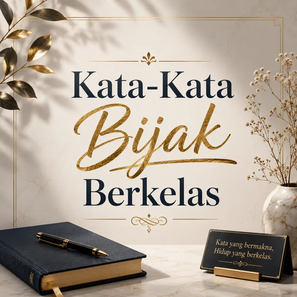 Kata-Kata Bijak Berkelas