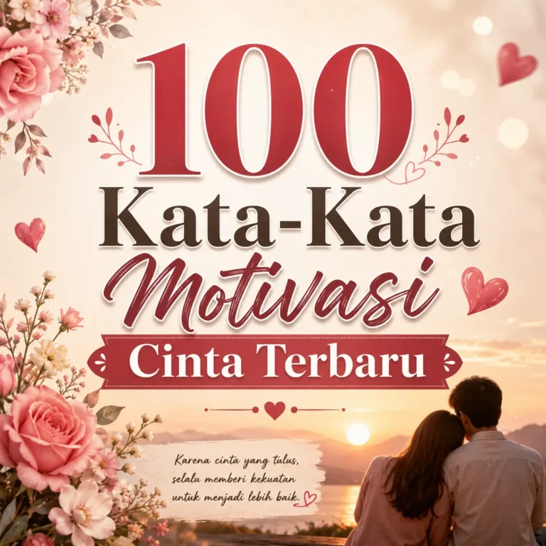 Kata-Kata Motivasi Cinta