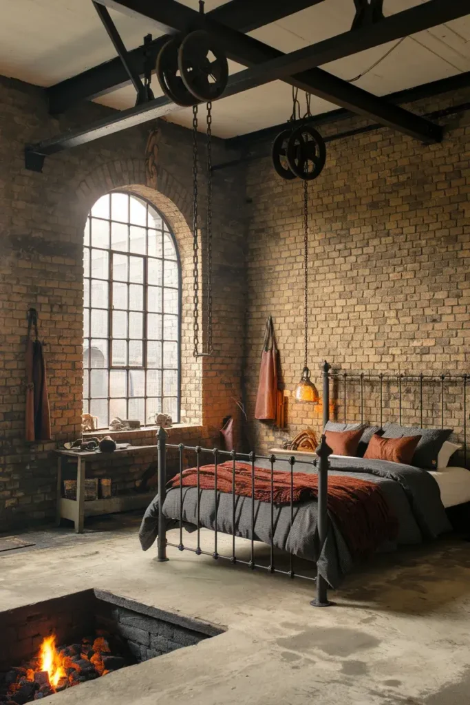 blacksmith loft forge ember bedroom