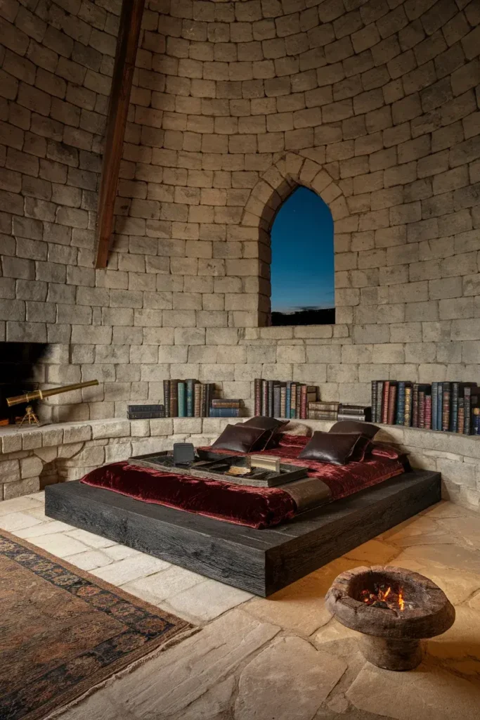 dragon keeper stone tower bedroom