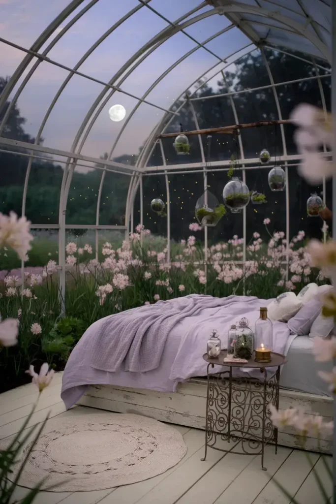 moonflower greenhouse night bloom bedroom