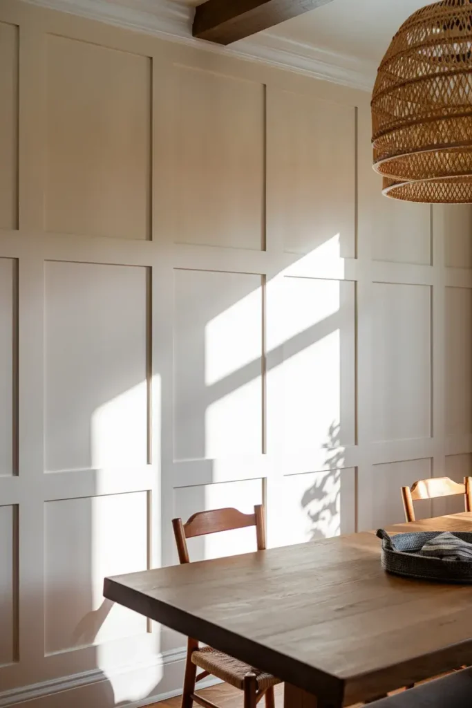 owner friendly board batten wall treatment